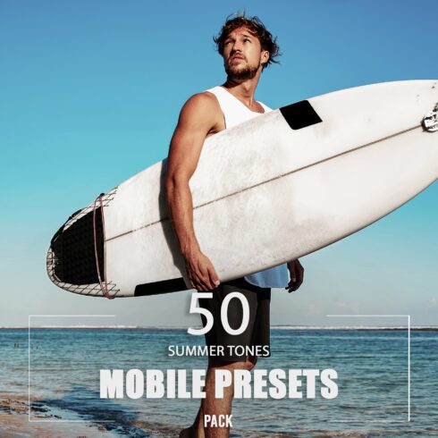 50 Summer Tones Mobile Presets Packcover image.