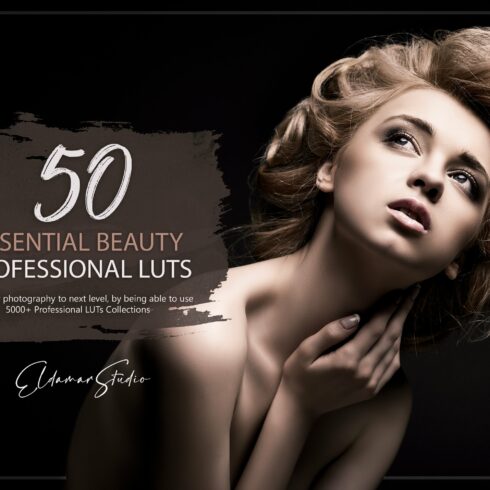 50 Essential Beauty LUTs Packcover image.