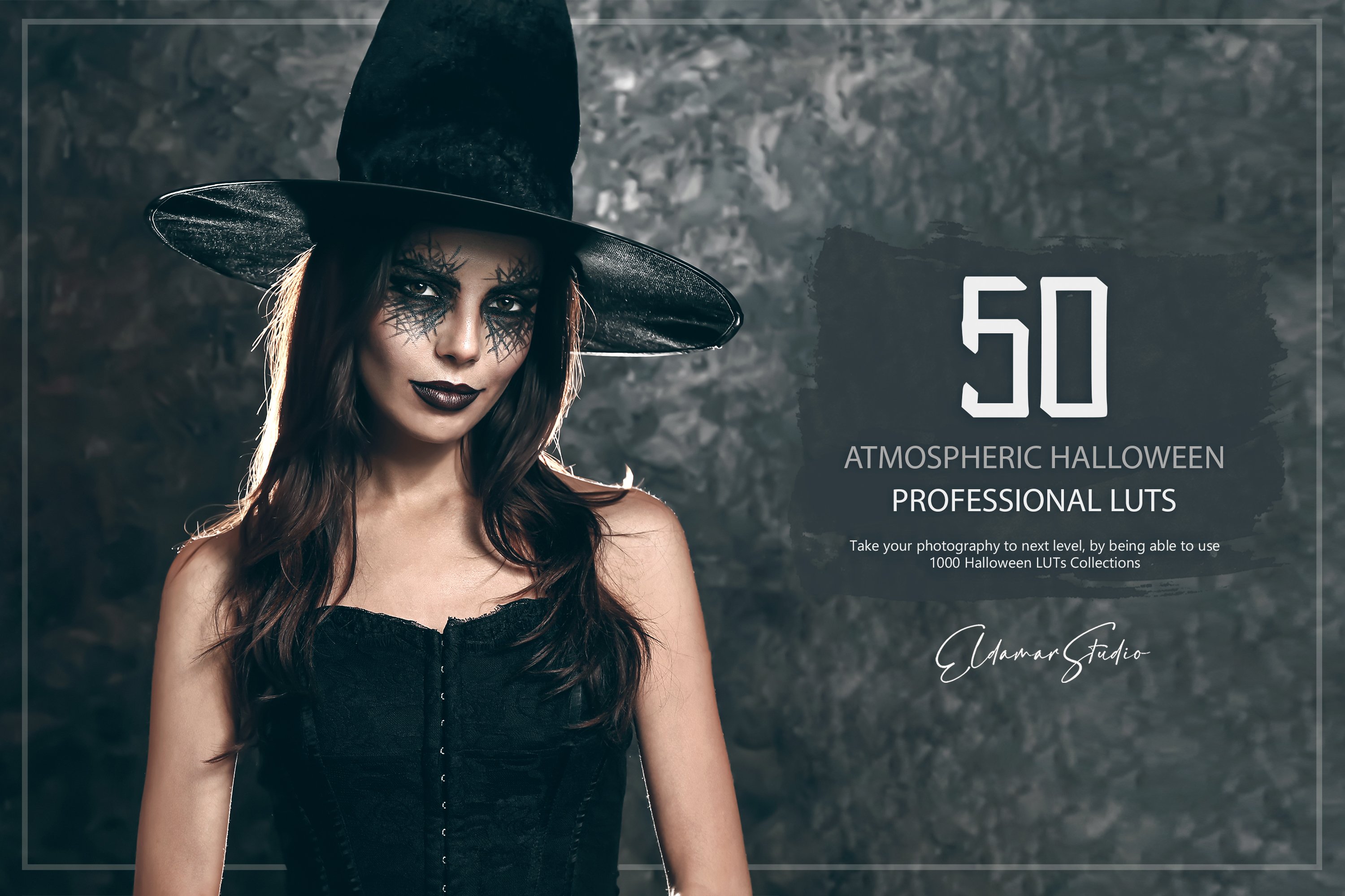 50 Atmospheric Halloween LUTs Packcover image.