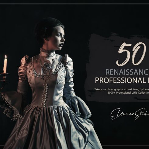 50 Renaissance LUTs Packcover image.