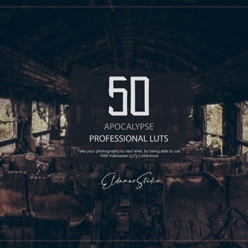 50 Apocalypse LUTs and Presets Packcover image.