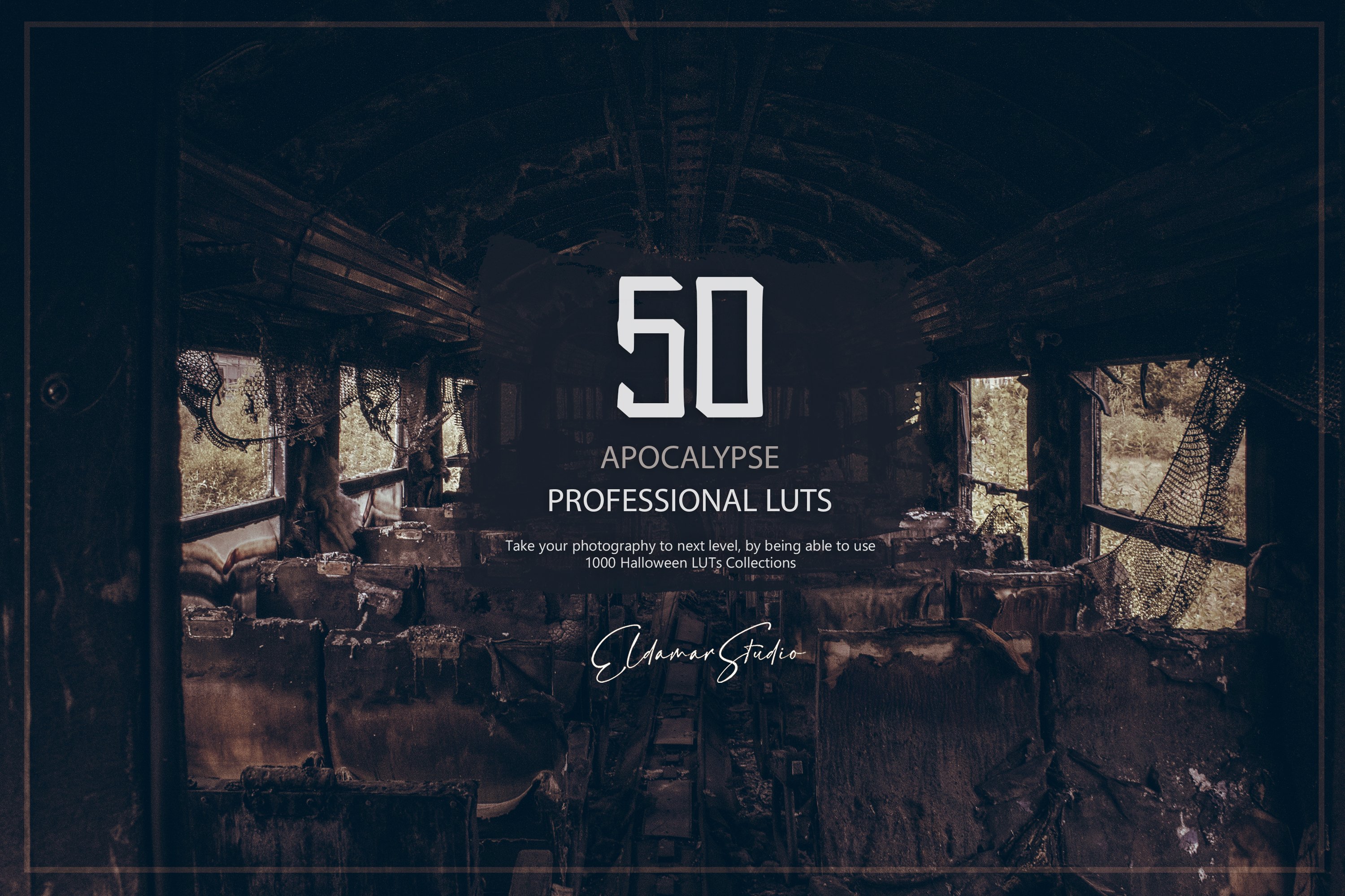 50 Apocalypse LUTs and Presets Packcover image.