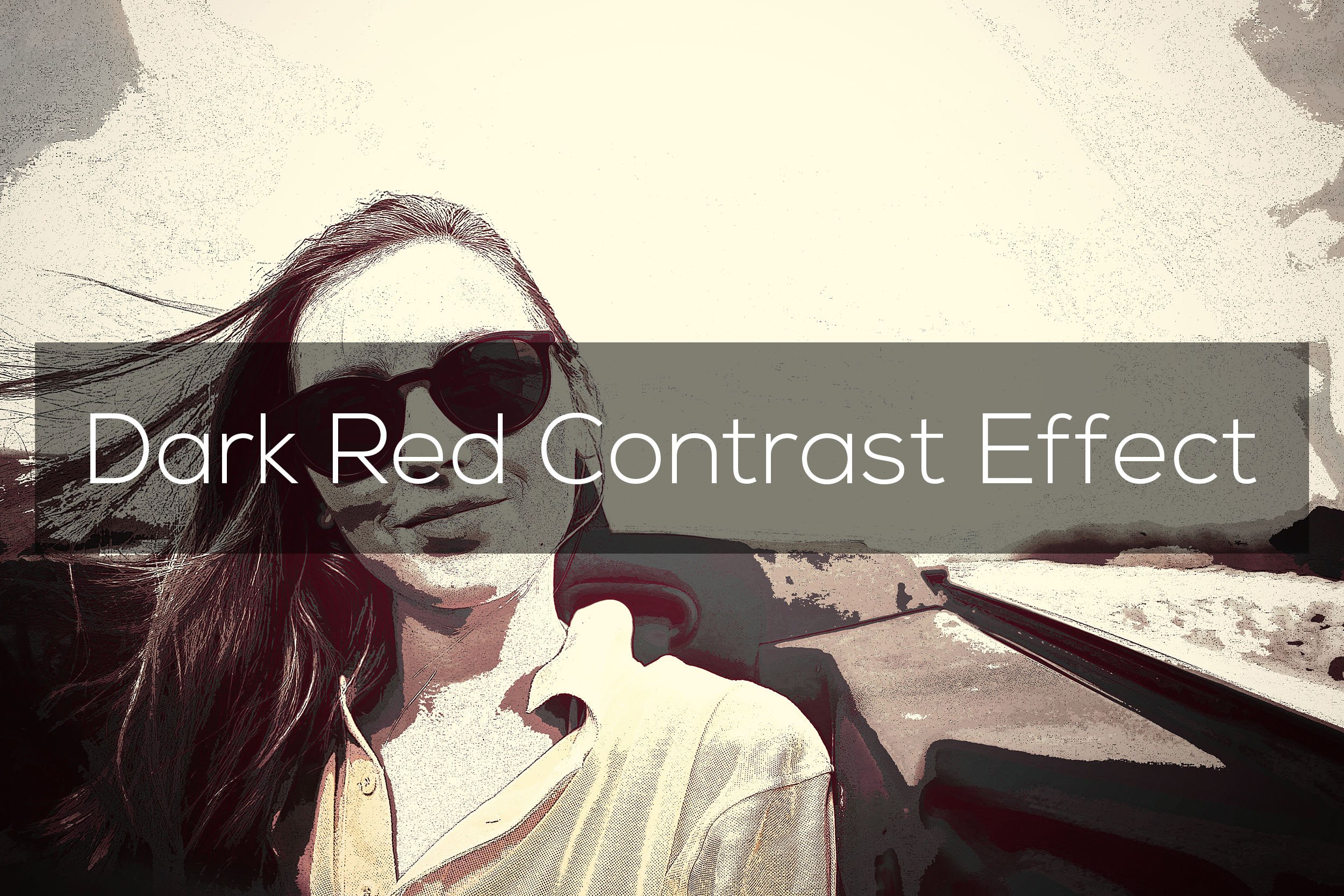 Dark Red Contrast Effectcover image.