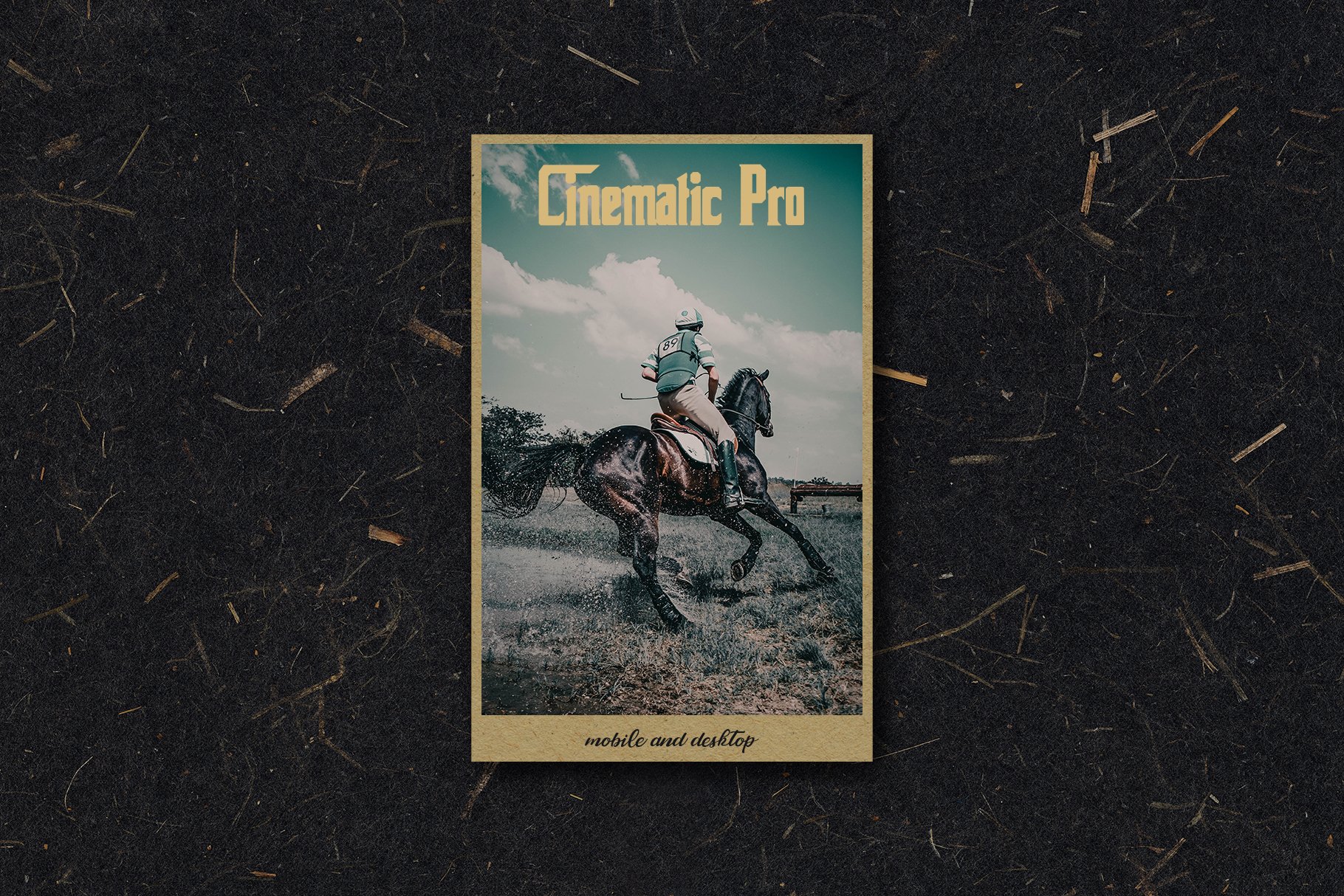 Cinematic Pro Lightroom Presetcover image.