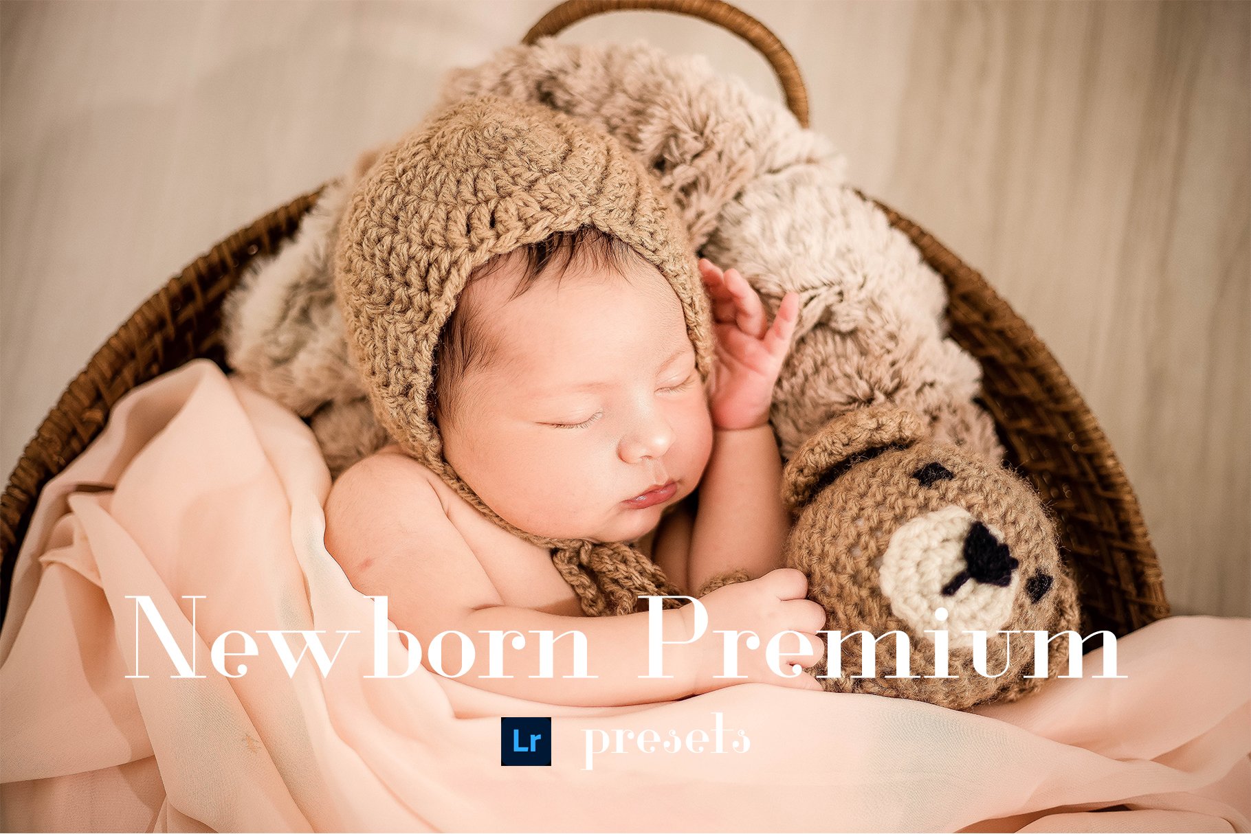 Newborn Premium Lightroom Presetscover image.