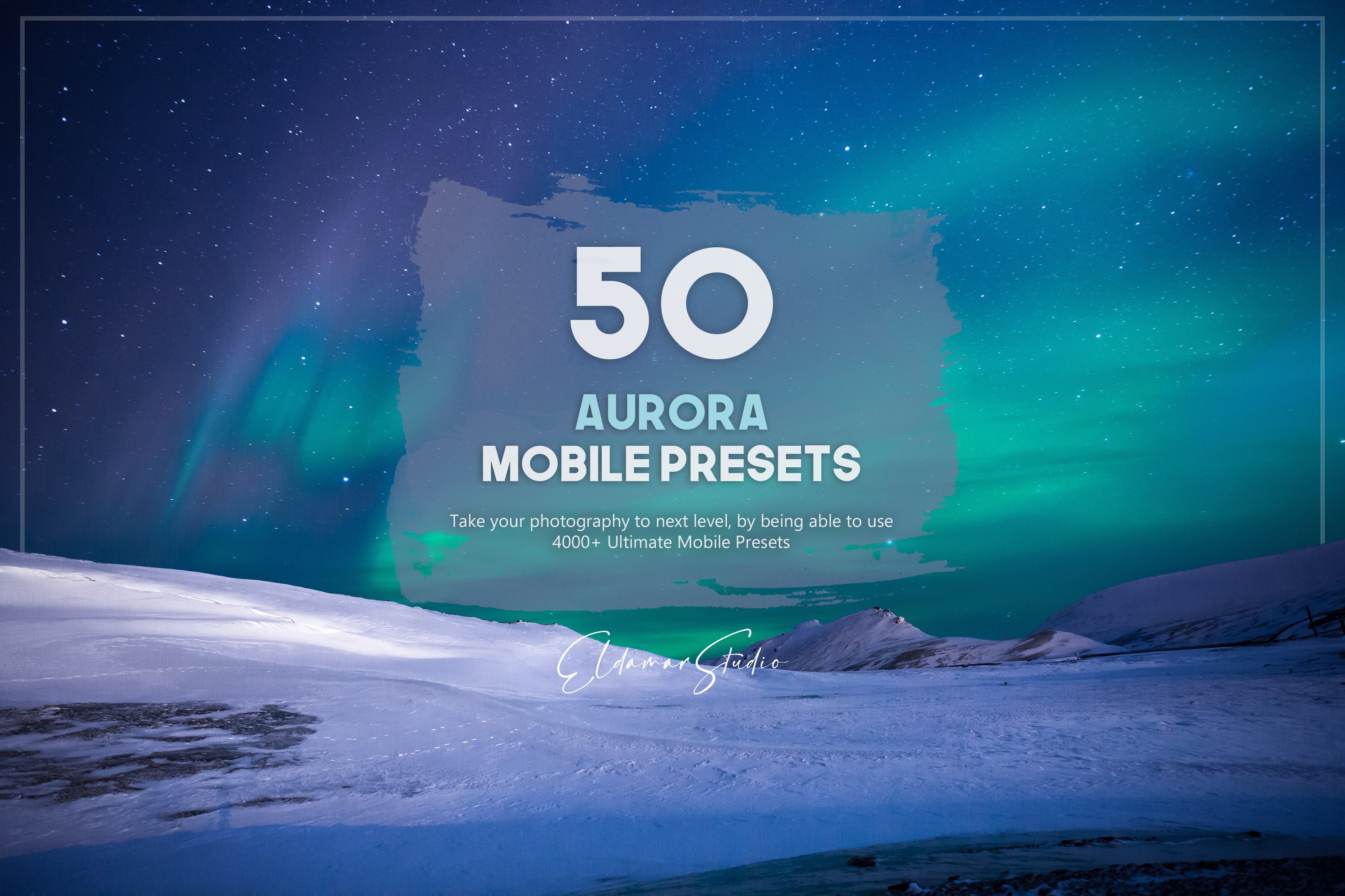 50 Aurora Mobile Presets Packcover image.