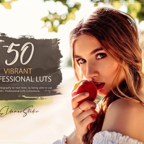 50 Vibrant LUTs Packcover image.