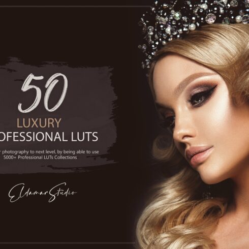 50 Luxury LUTs Packcover image.