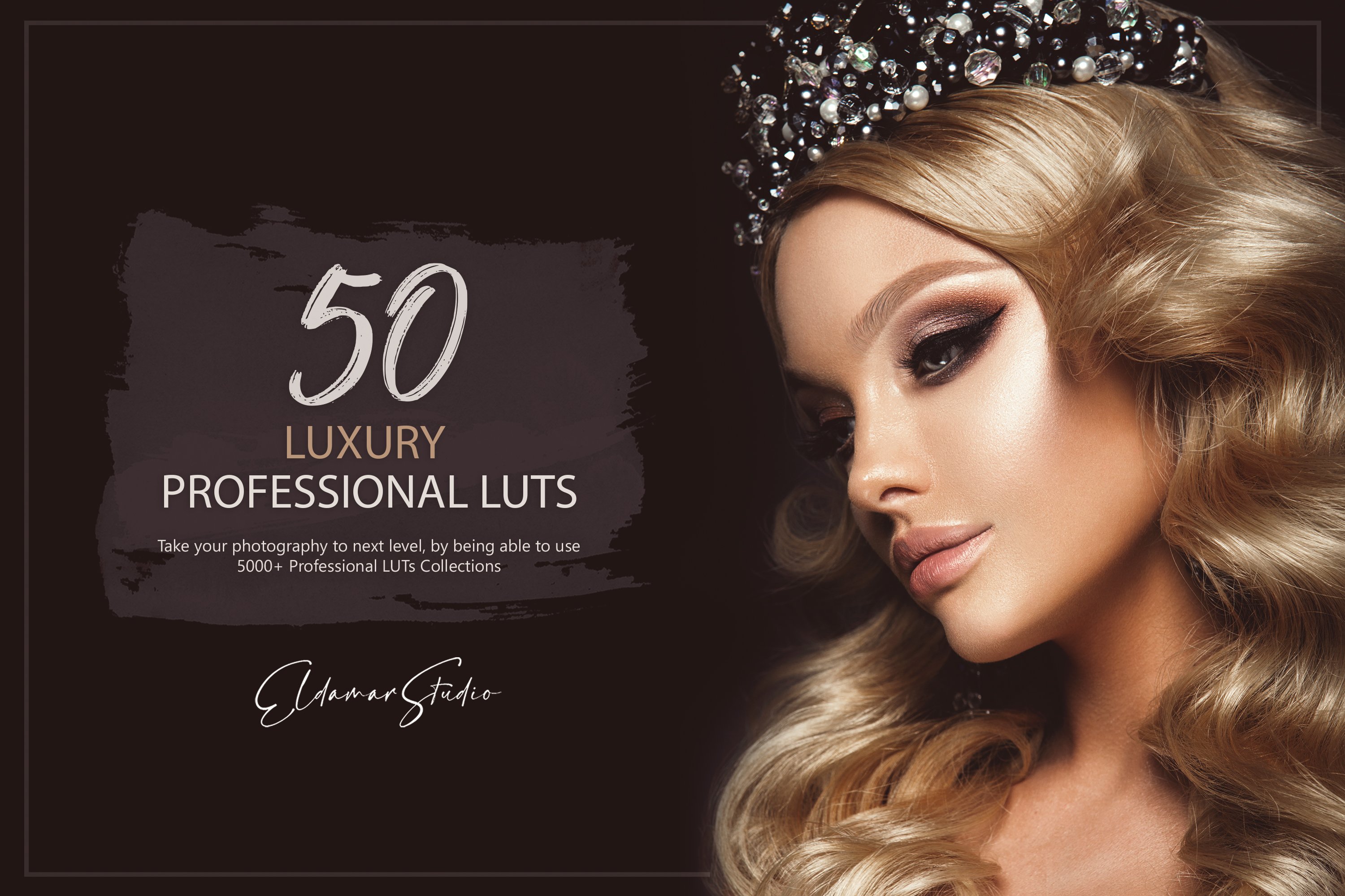 50 Luxury LUTs Packcover image.