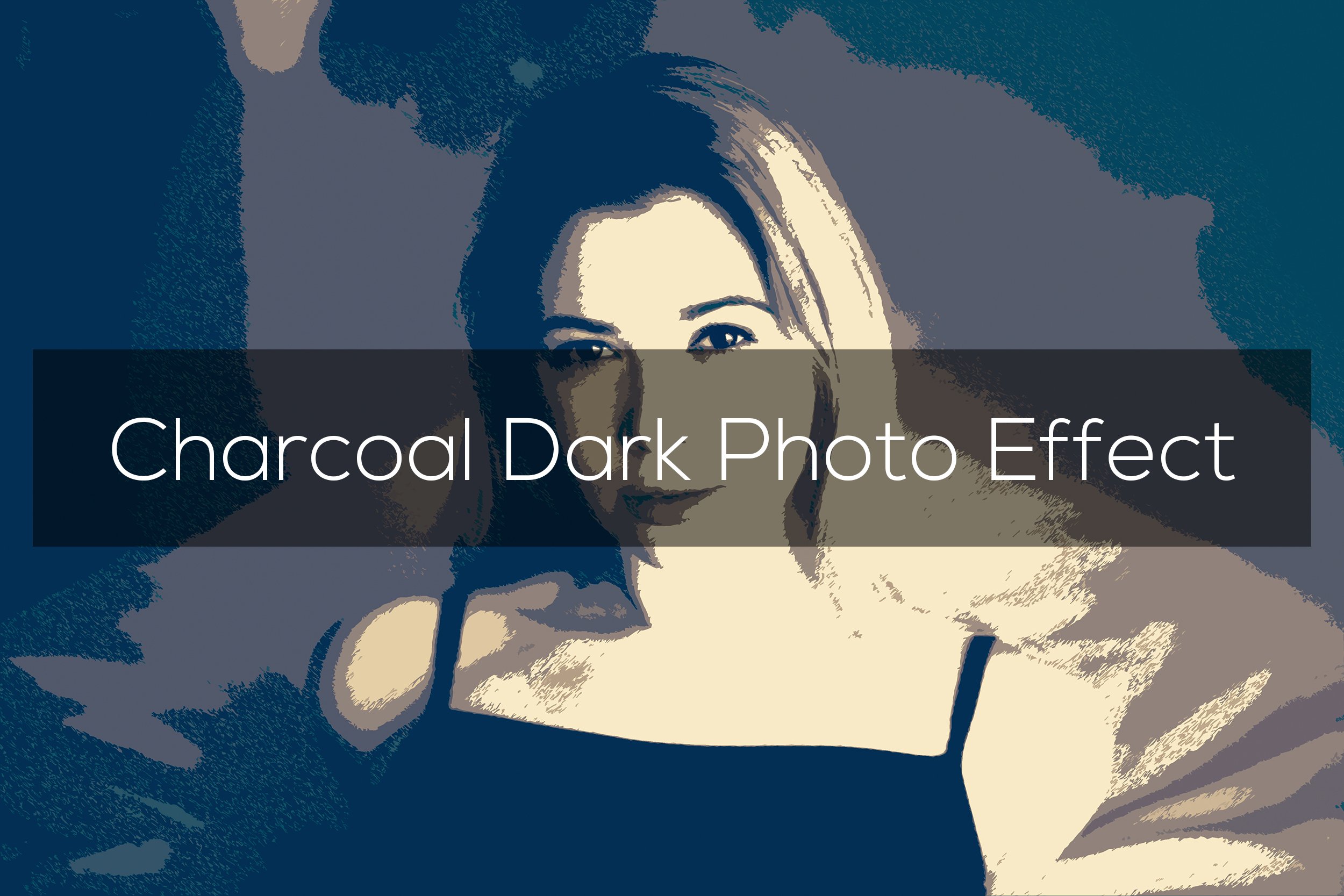 Charcoal Dark Photo Effectcover image.