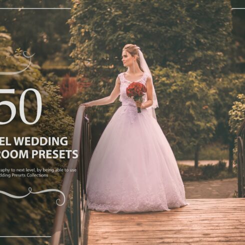 50 Pastel Wedding Lightroom Presetscover image.