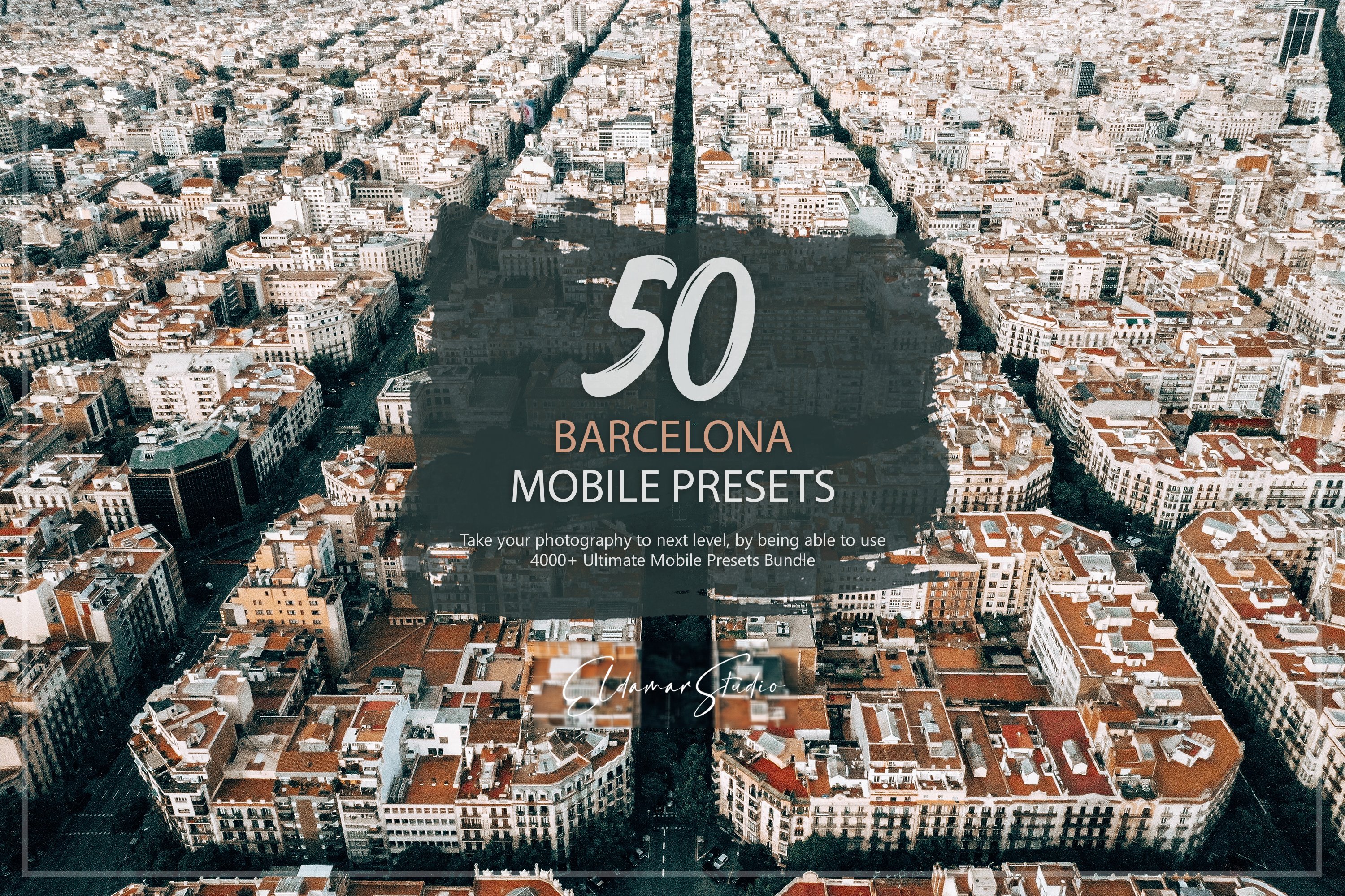 50 Barcelona Mobile Presets Packcover image.