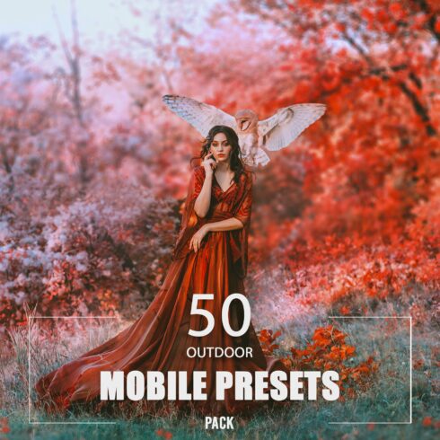 50 Outdoor Mobile Presets Packcover image.