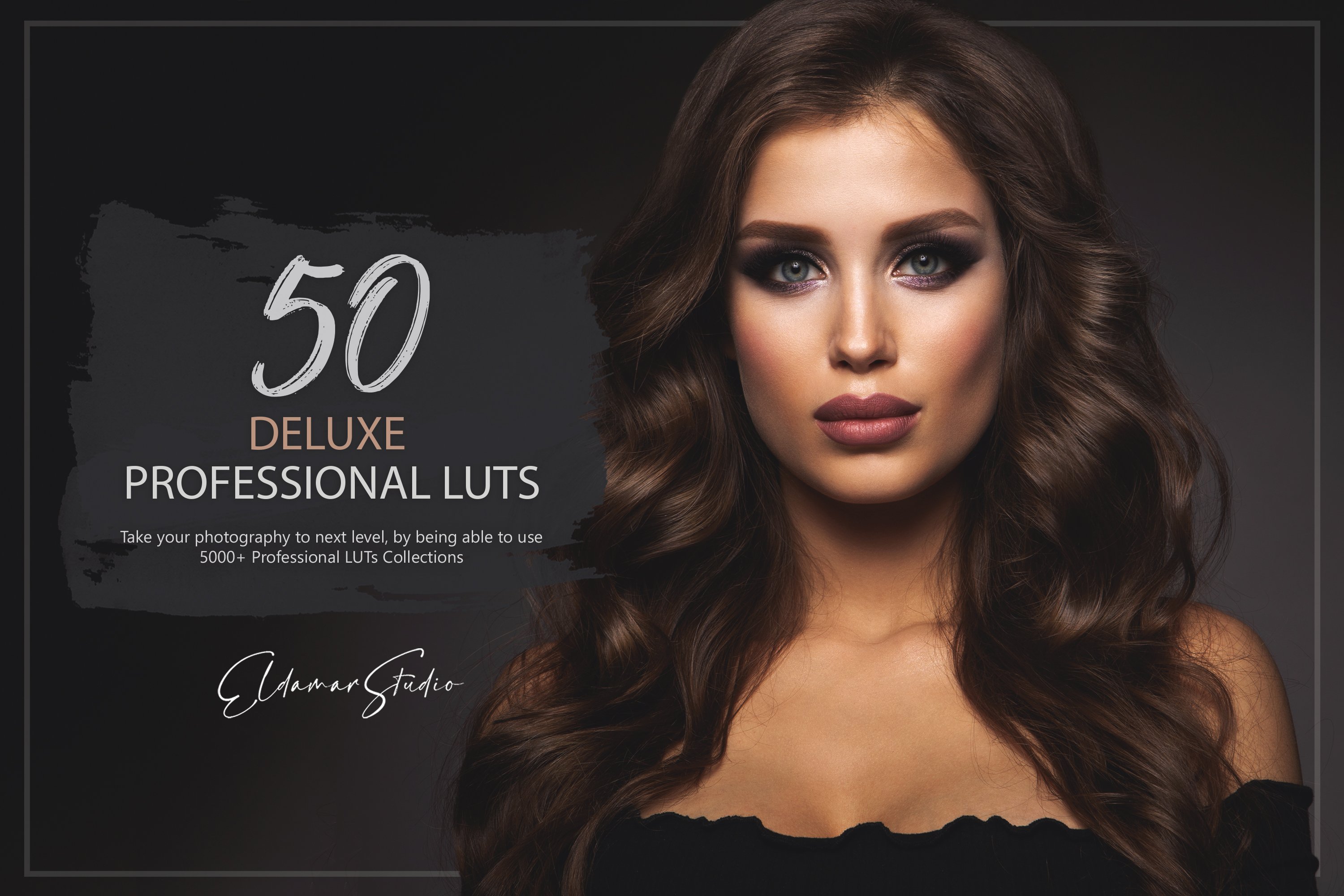 50 Deluxe LUTs Packcover image.