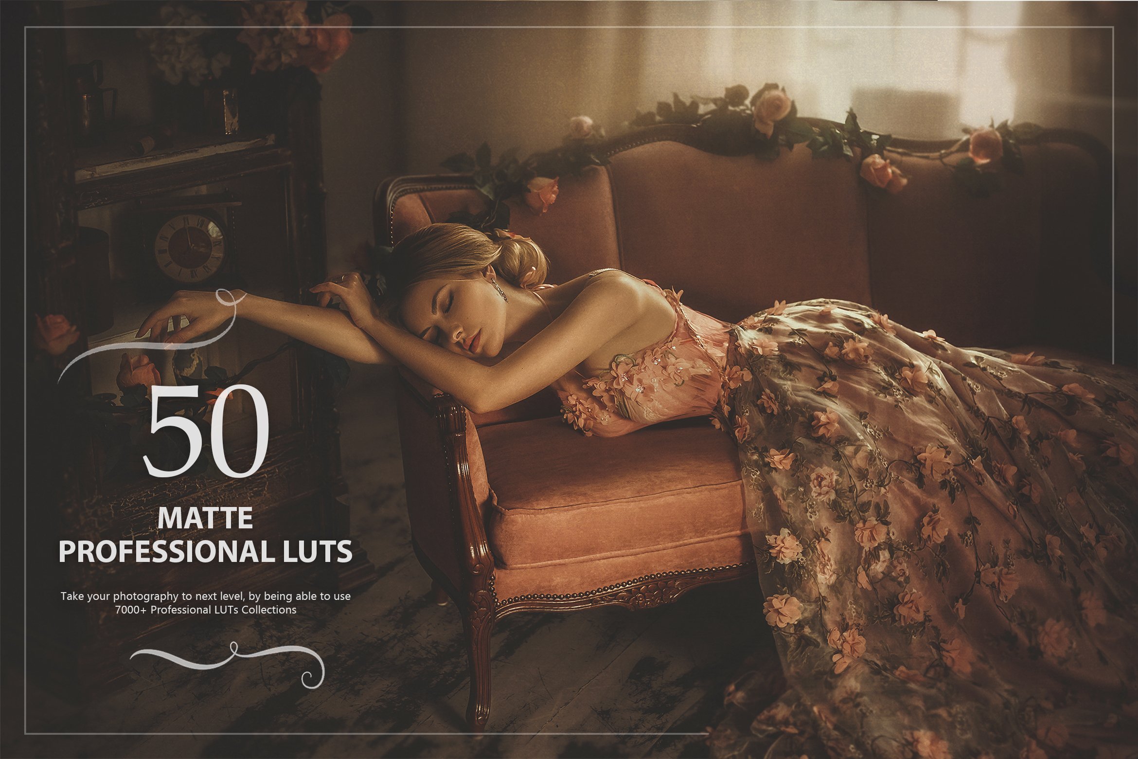 50 Matte LUTs Packcover image.