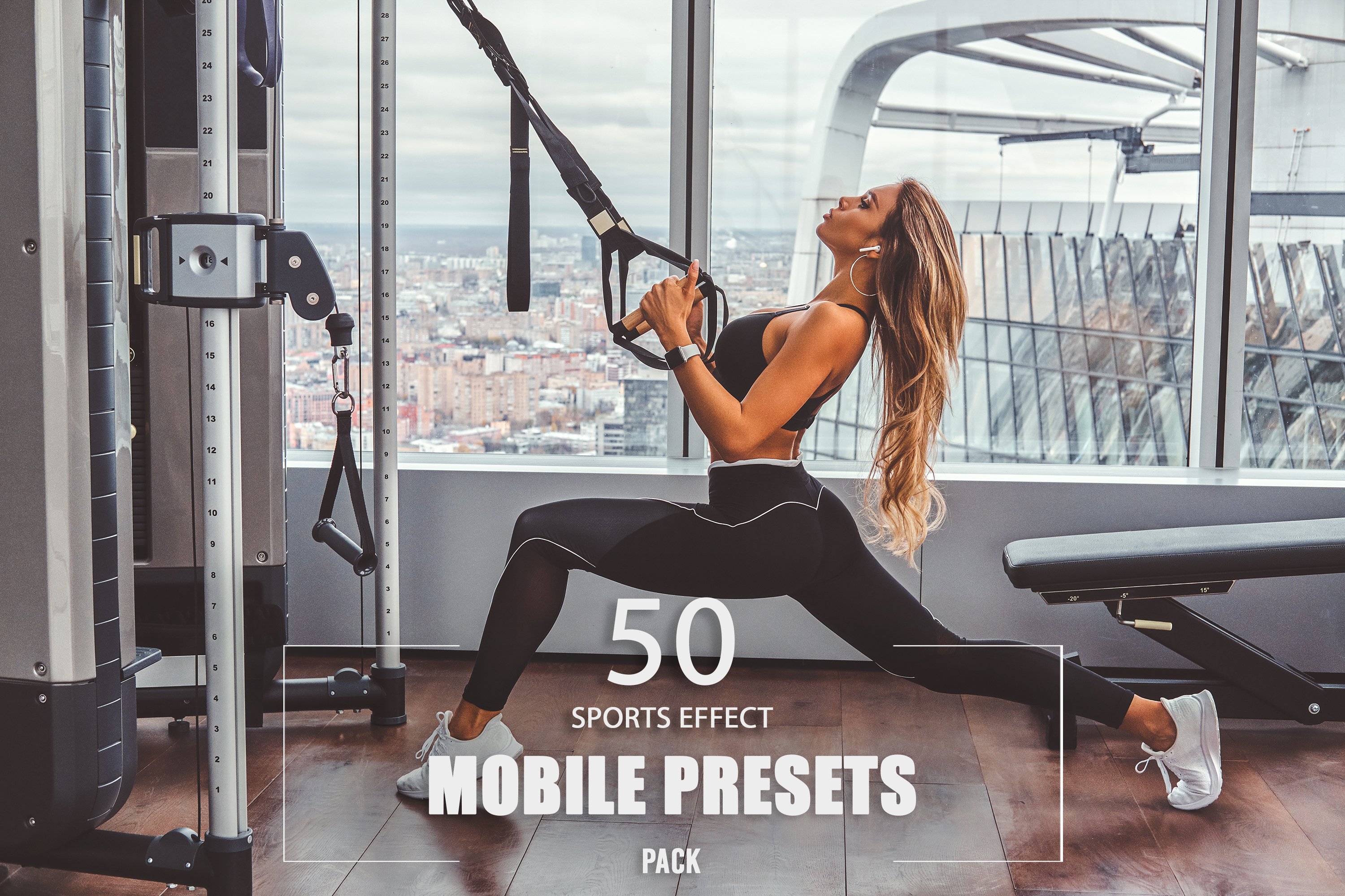 50 Sports Effect Mobile Presets Packcover image.