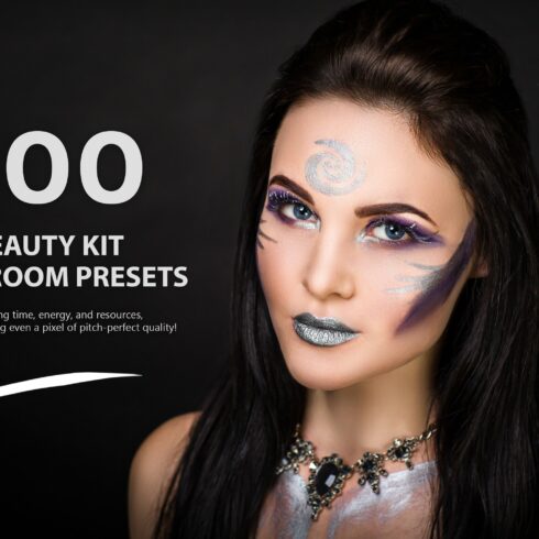 500 Beauty Kit Lightroom Presetscover image.