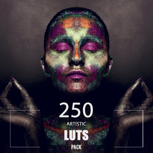 250 Artistic LUTs Packcover image.