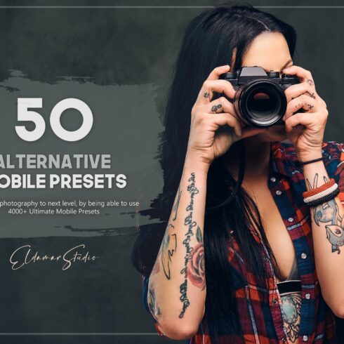 50 Alternative Mobile Presets Packcover image.