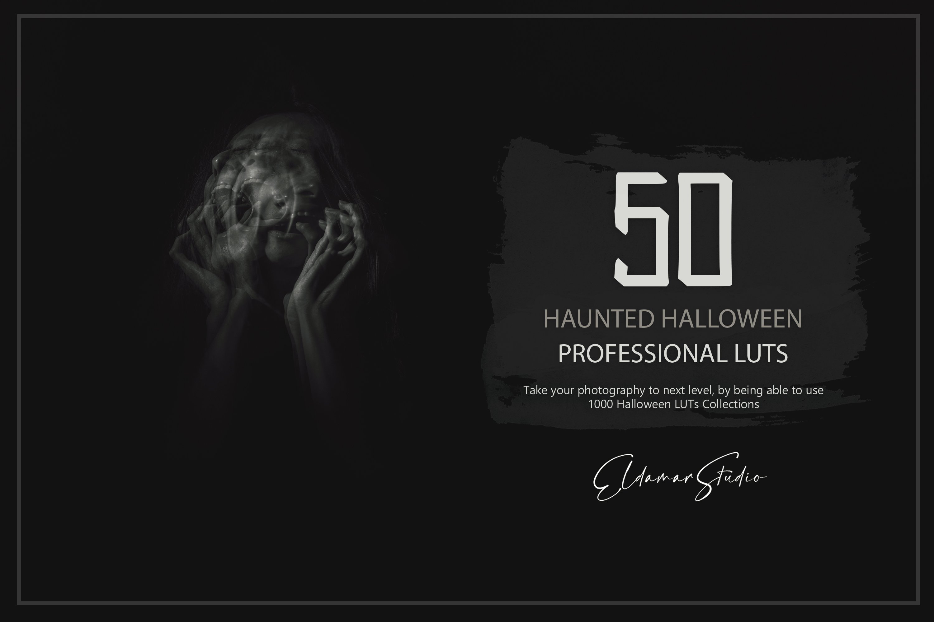 50 Haunted Halloween LUTs and Presetcover image.