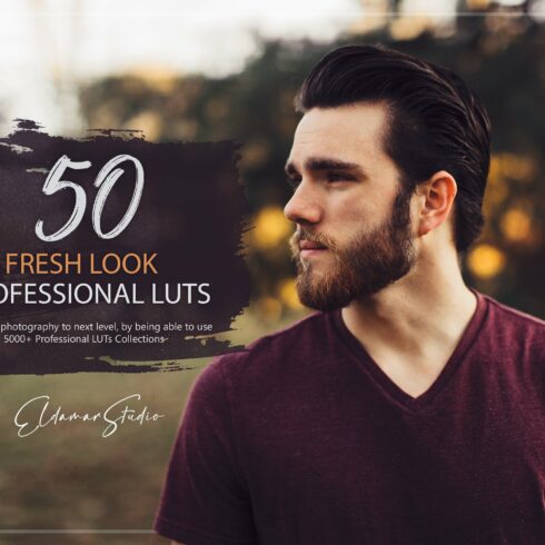 50 Fresh Look LUTs Packcover image.