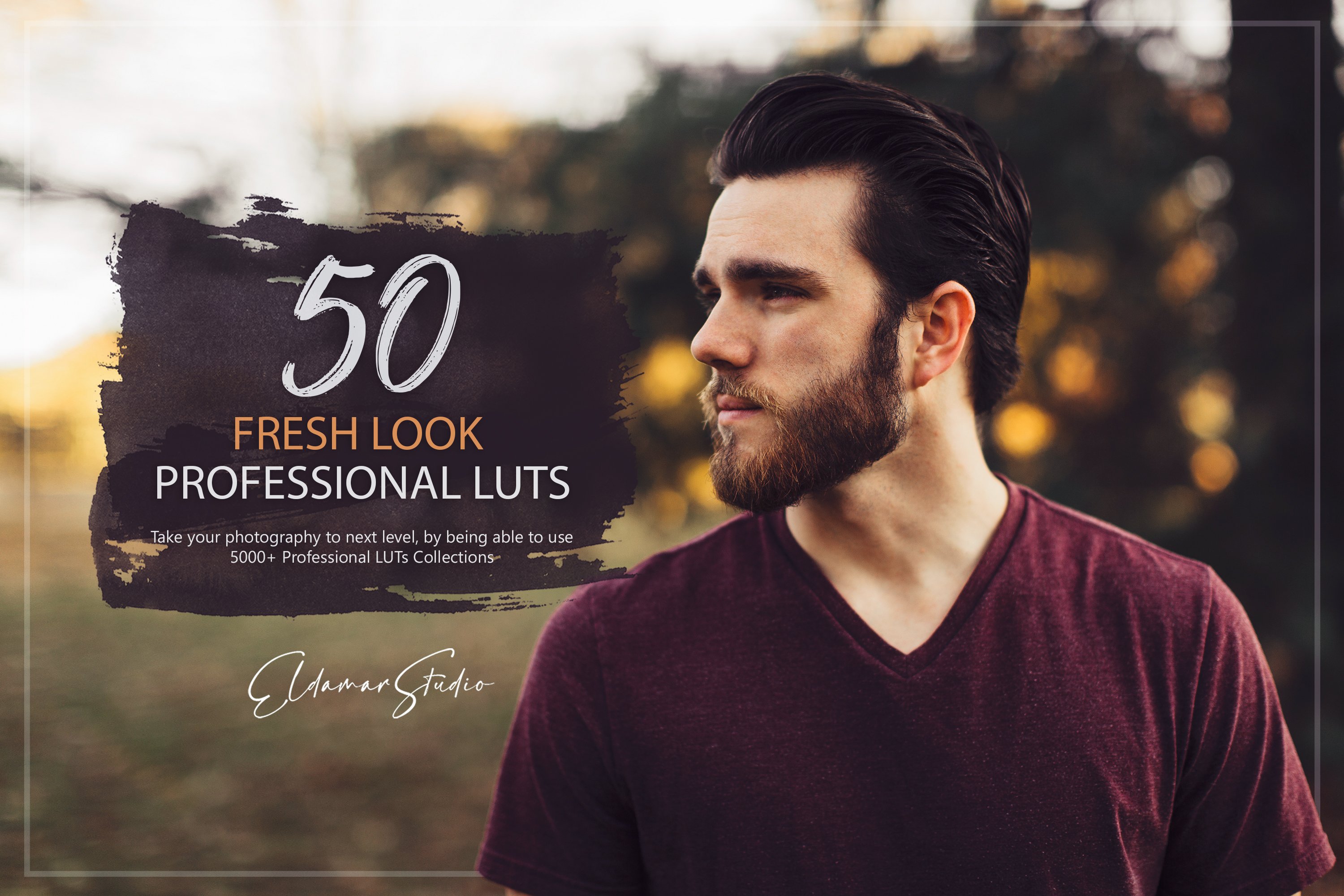 50 Fresh Look LUTs Packcover image.