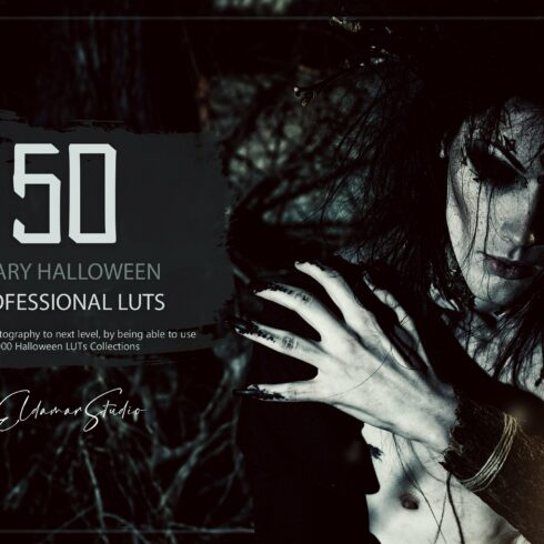 50 Scary Halloween LUTs and Presetscover image.