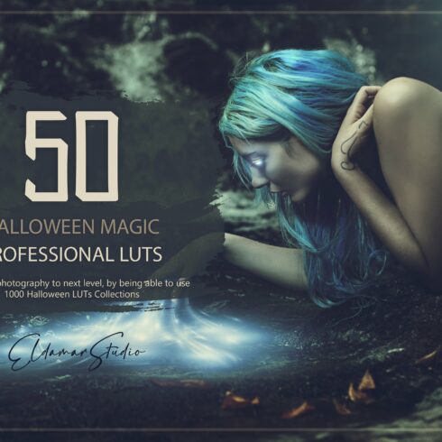 50 Halloween Magic LUTs and Presetscover image.