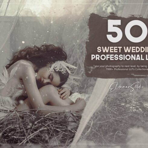 50 Sweet Wedding LUTs Packcover image.