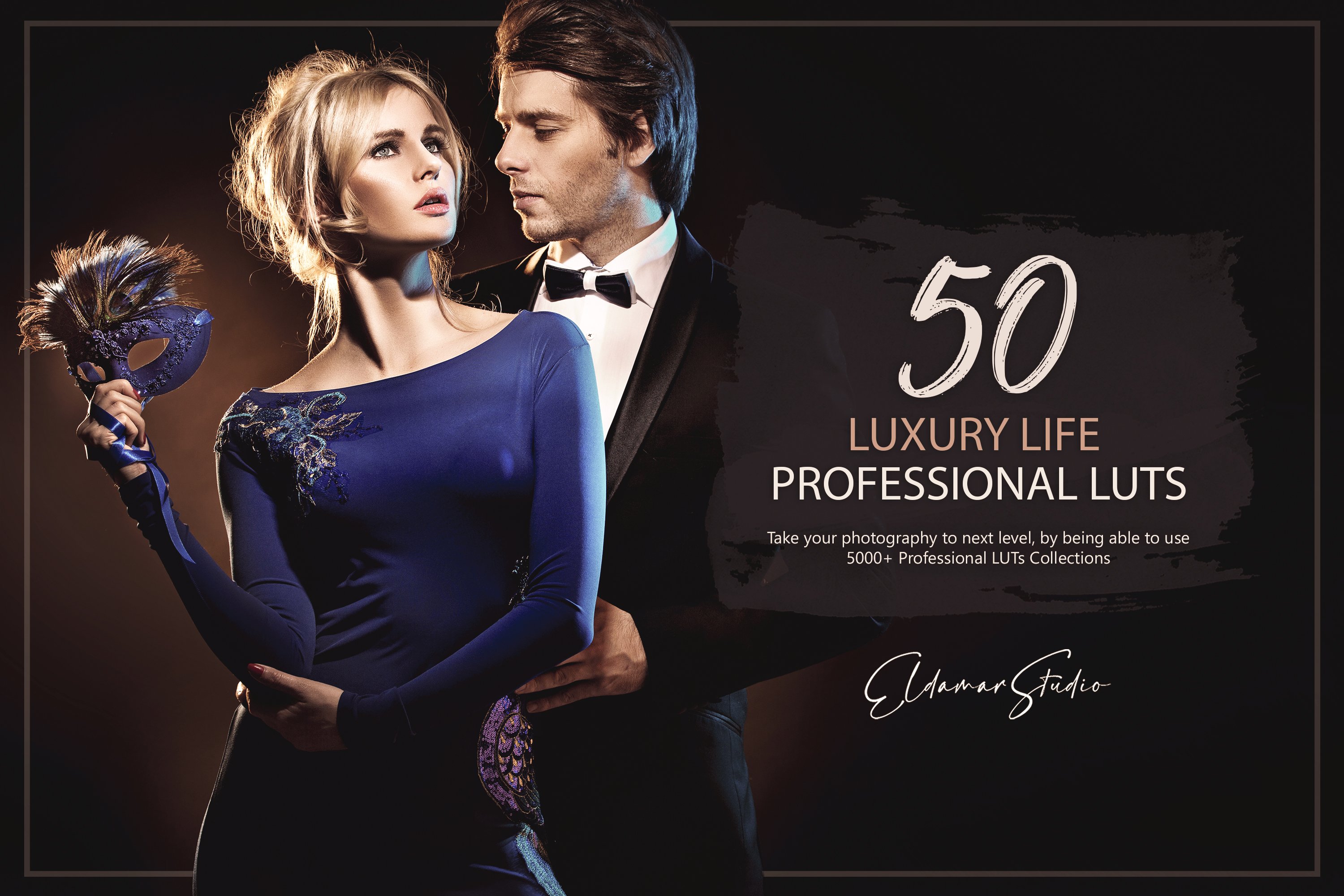 50 Luxury Life LUTs Packcover image.