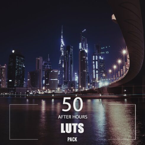 50 After Hours LUTs Packcover image.