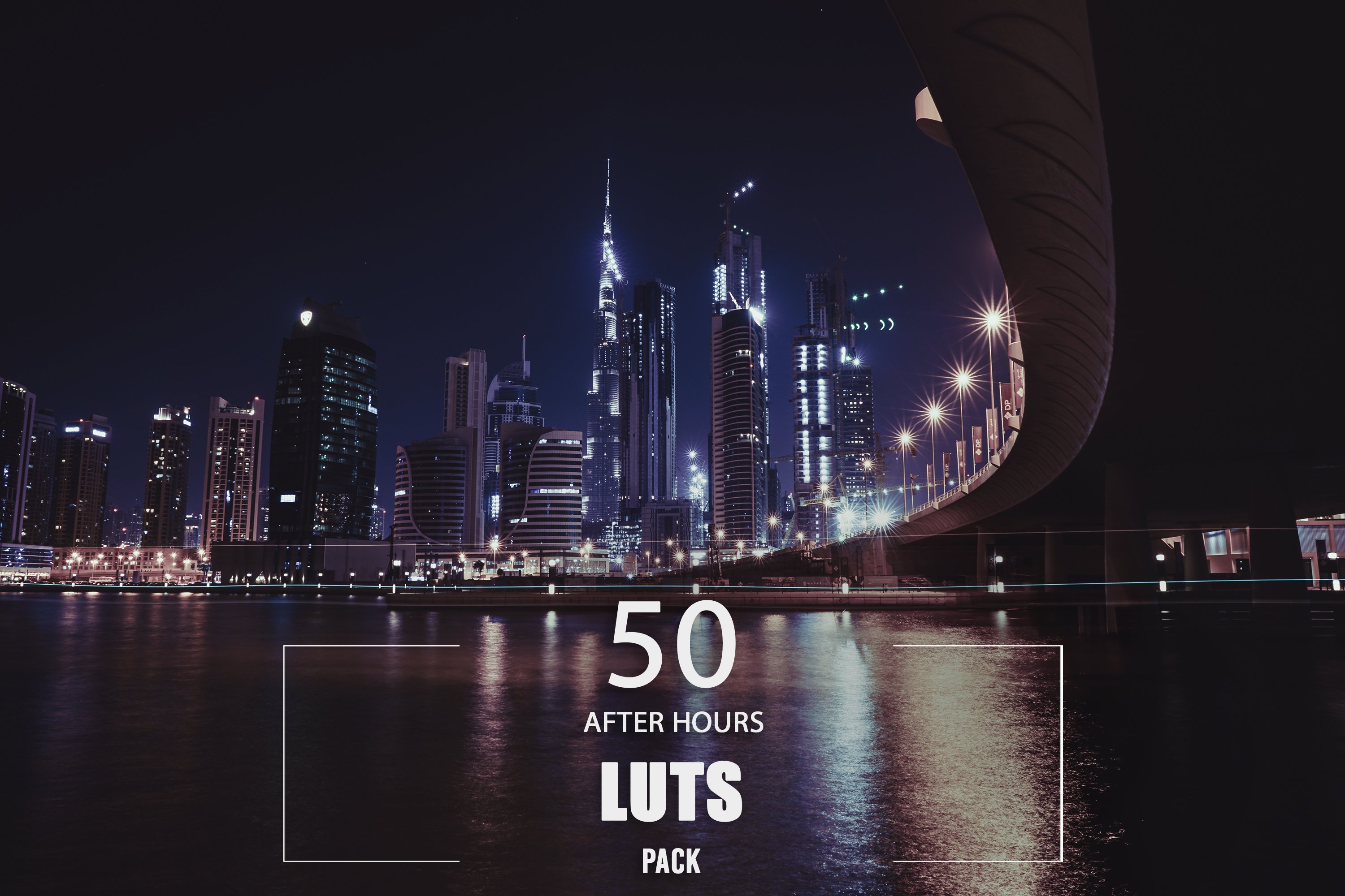 50 After Hours LUTs Packcover image.