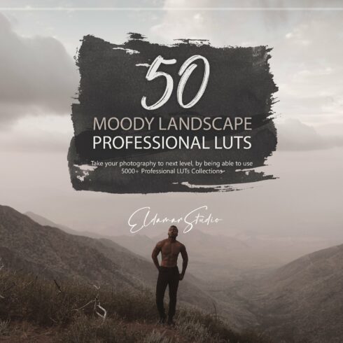 50 Moody Landscape LUTs Packcover image.