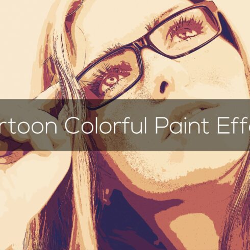 Cartoon Colorful Paint Effectcover image.