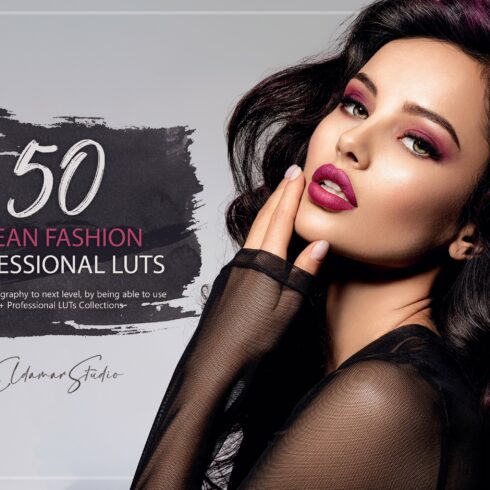 50 Clean Fashion LUTs Packcover image.