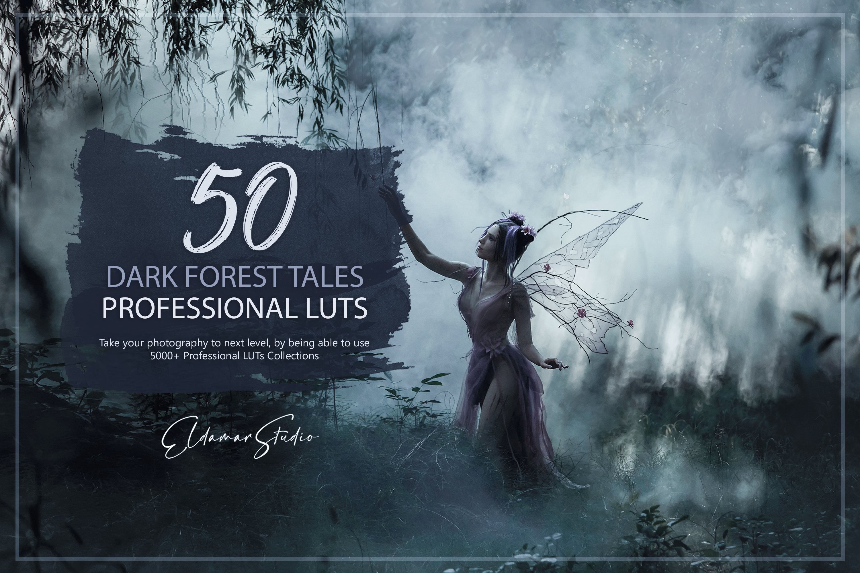 50 Dark Forest Tales LUTs Packcover image.