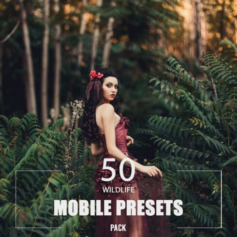 50 Wildlife Mobile Presets Packcover image.