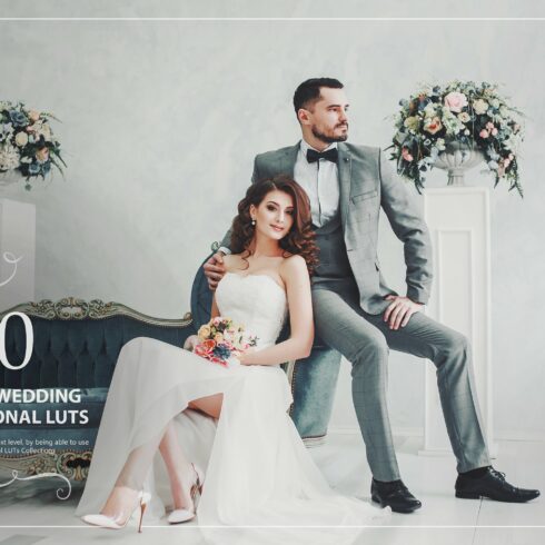 50 Perfect Wedding LUTs Packcover image.