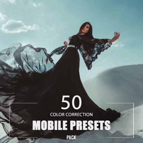 50 Color Correction Mobile Presetscover image.