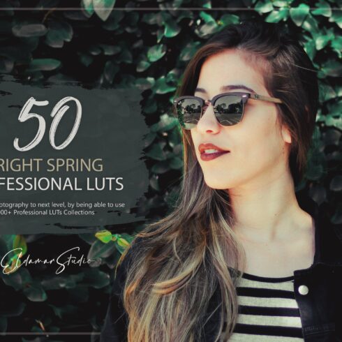 50 Bright Spring LUTs Packcover image.