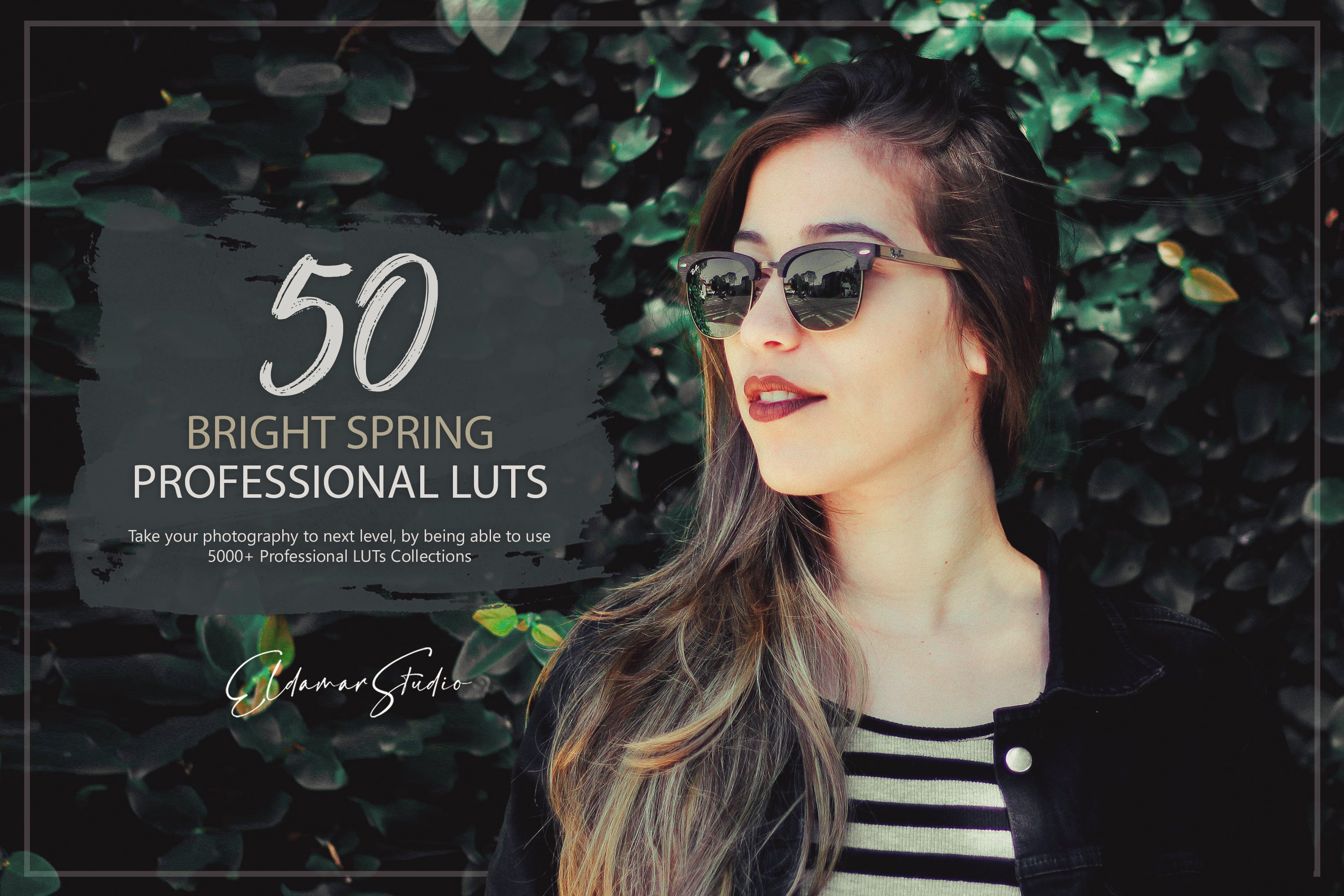 50 Bright Spring LUTs Packcover image.