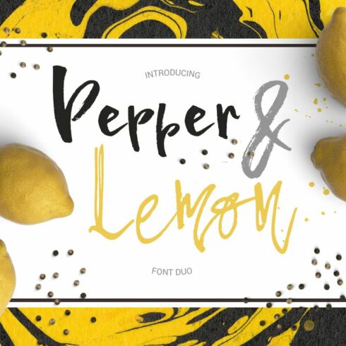 Pepper & Lime - Font Duo cover image.
