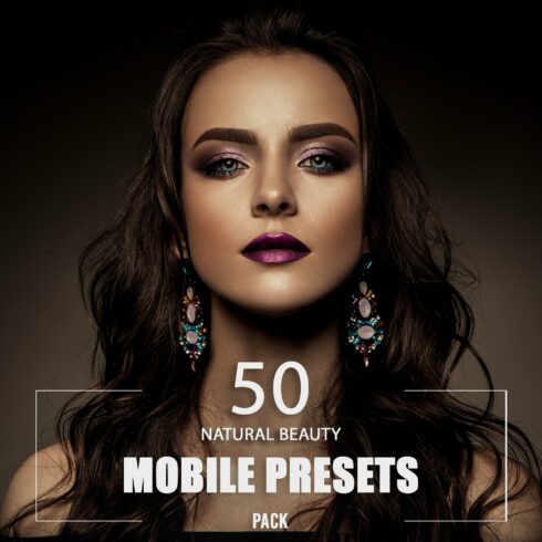 50Natural Beauty Mobile Presets Packcover image.