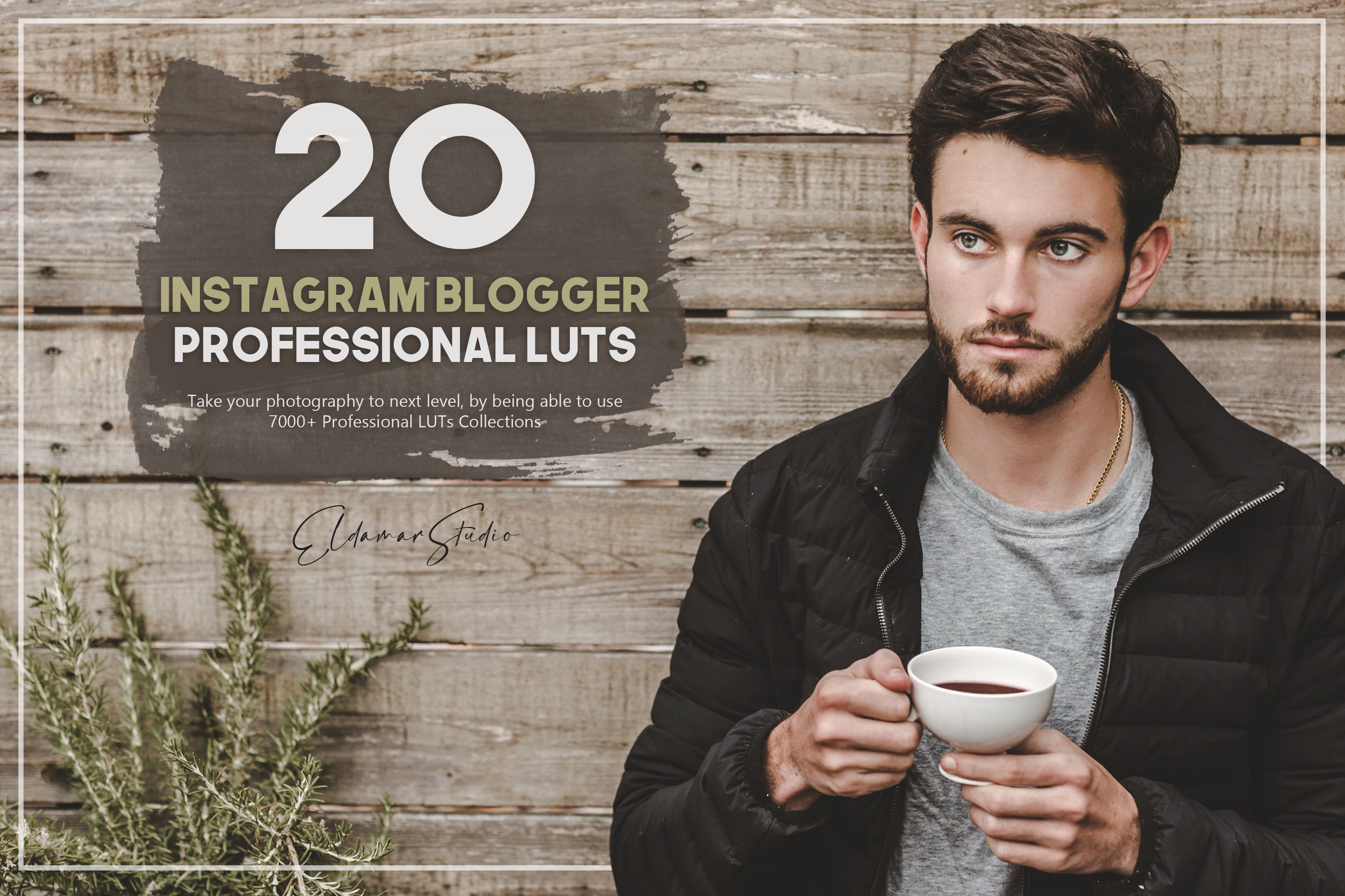20 Instagram Blogger LUTs Packcover image.