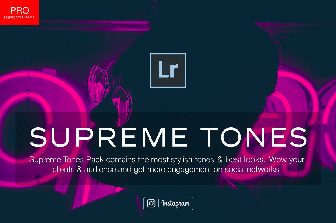 Supreme Lightroom Presetscover image.