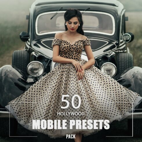 50 Hollywood Mobile Presets Packcover image.