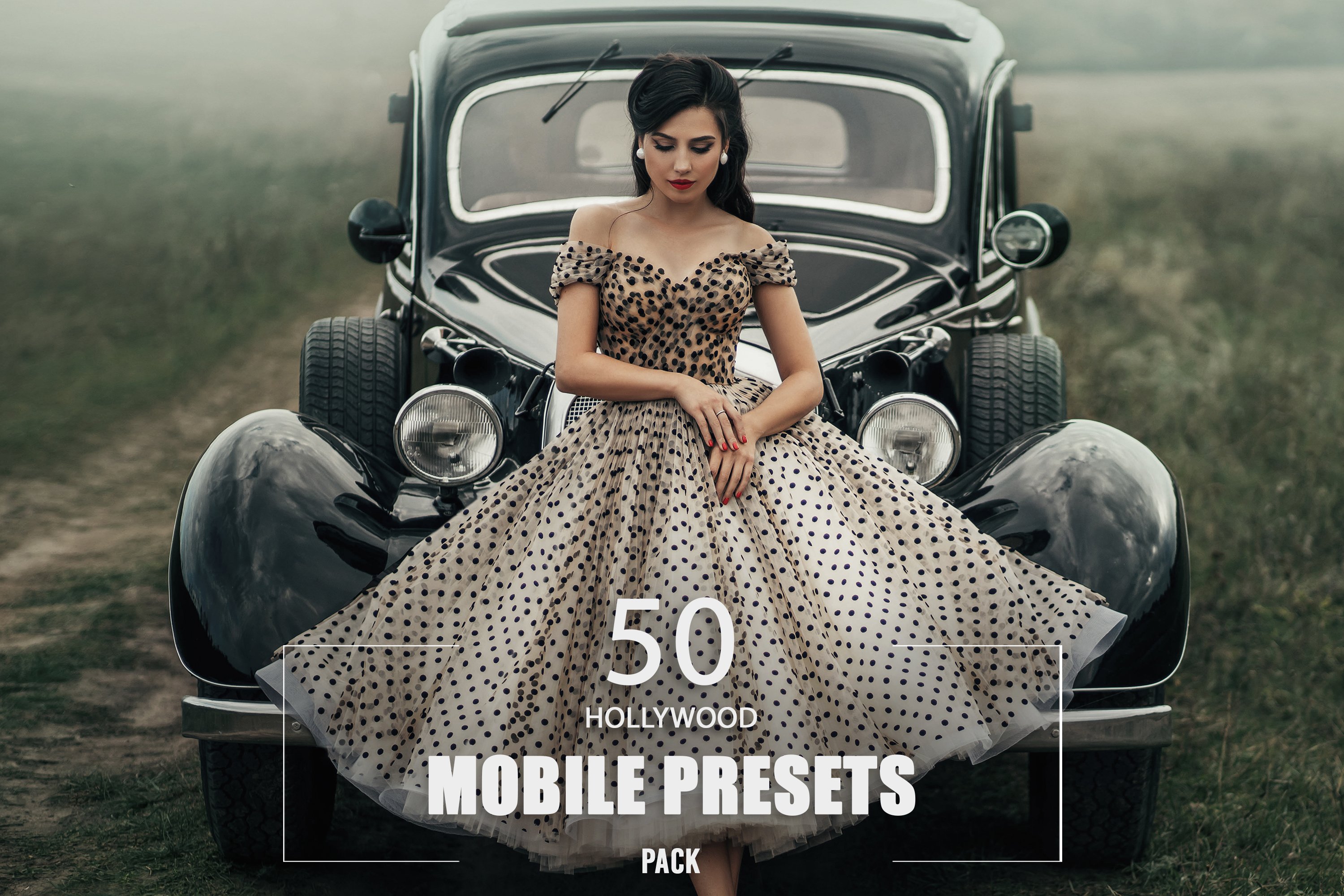 50 Hollywood Mobile Presets Packcover image.