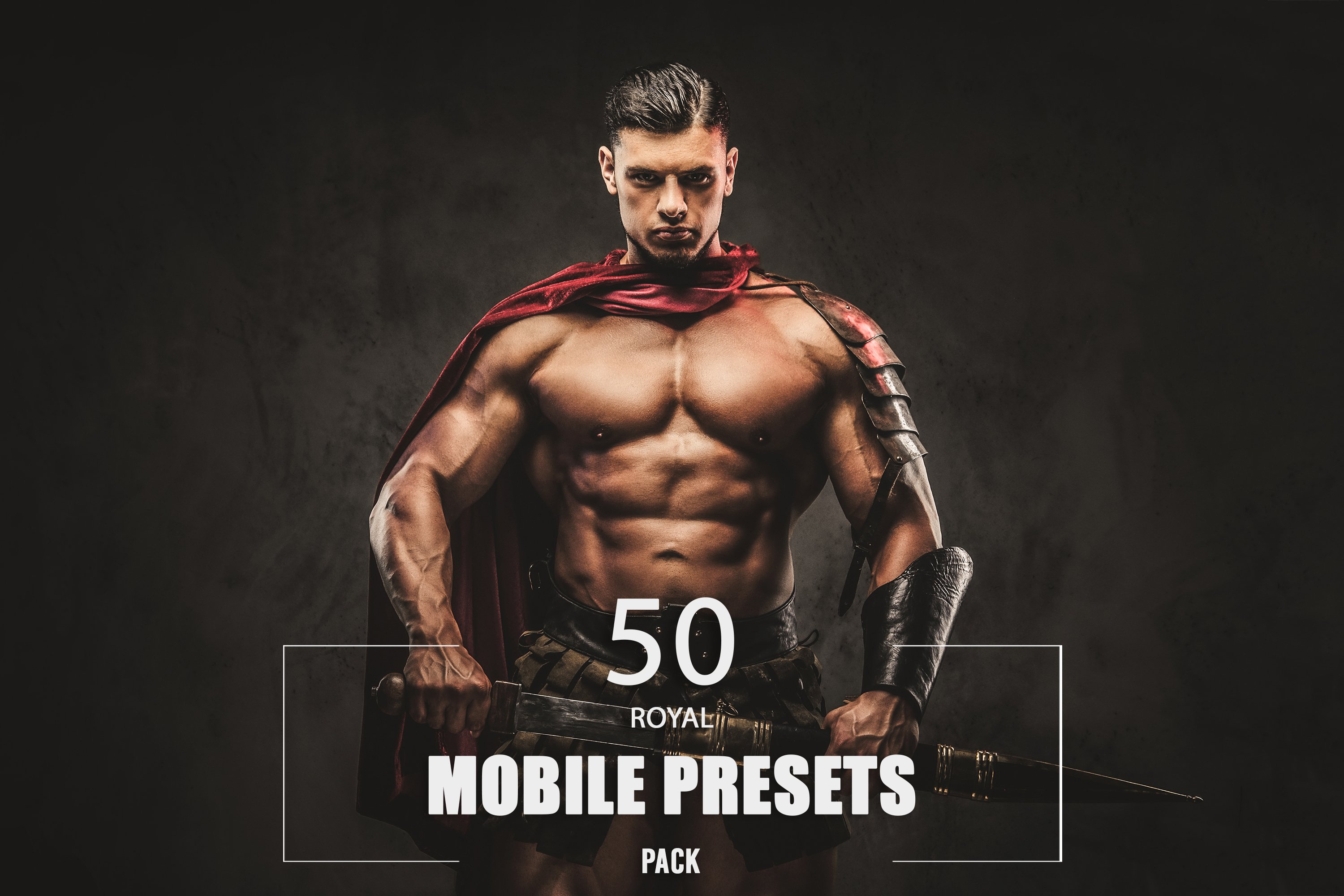 50 Royal Mobile Presets Packcover image.