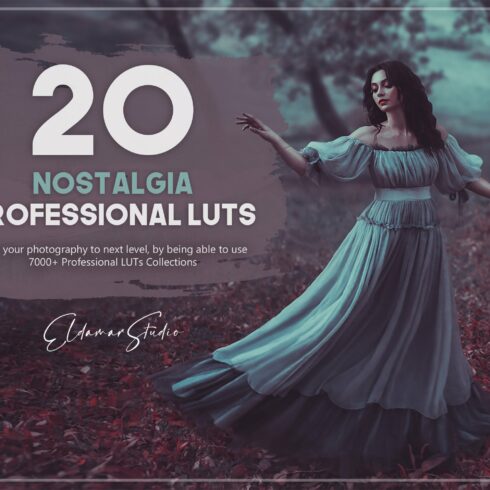 21 Nostalgia LUTs Packcover image.