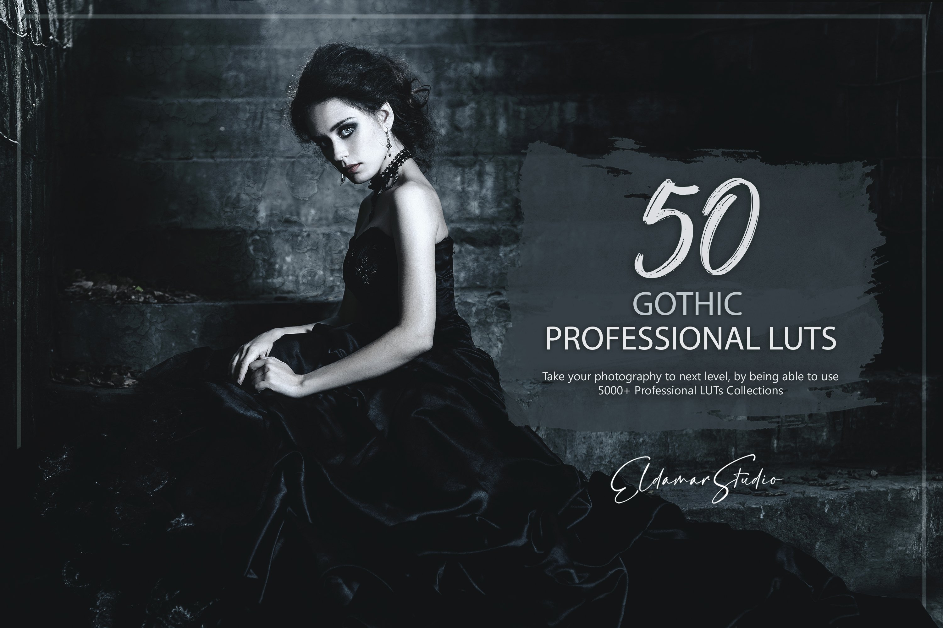 50 Gothic LUTs Packcover image.